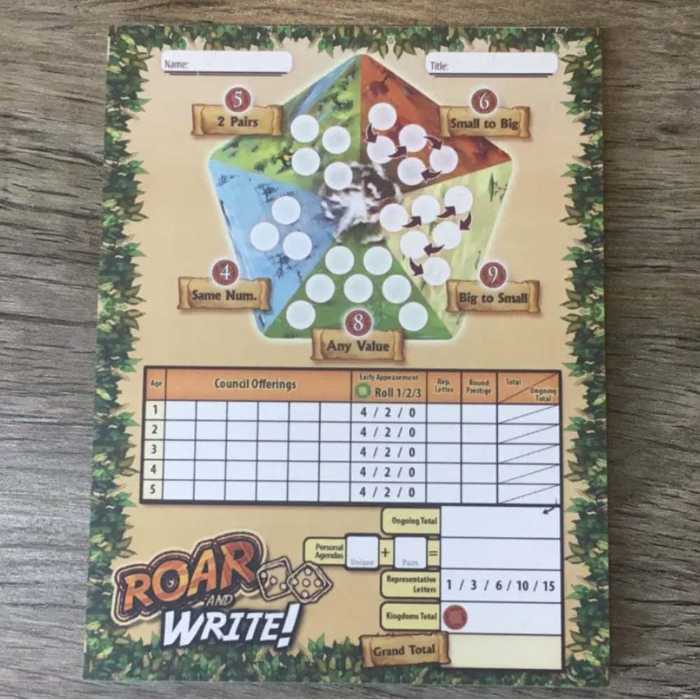 Roar and Write