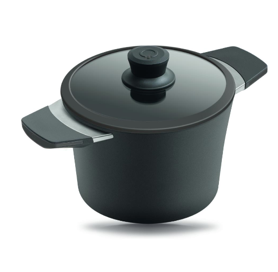 Squality Biotan Non-Stick Stock Pot With Lid 4L - Grey