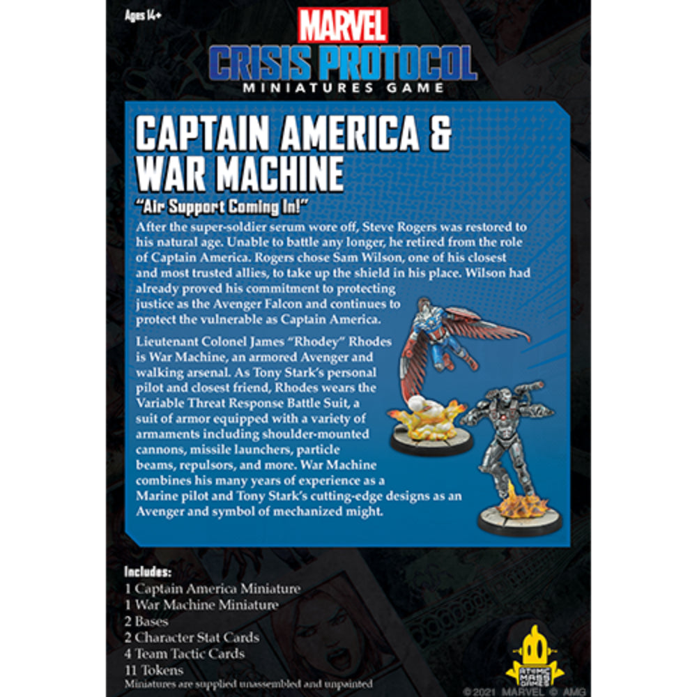Marvel Crisis Protocol: Captain America and War Machine