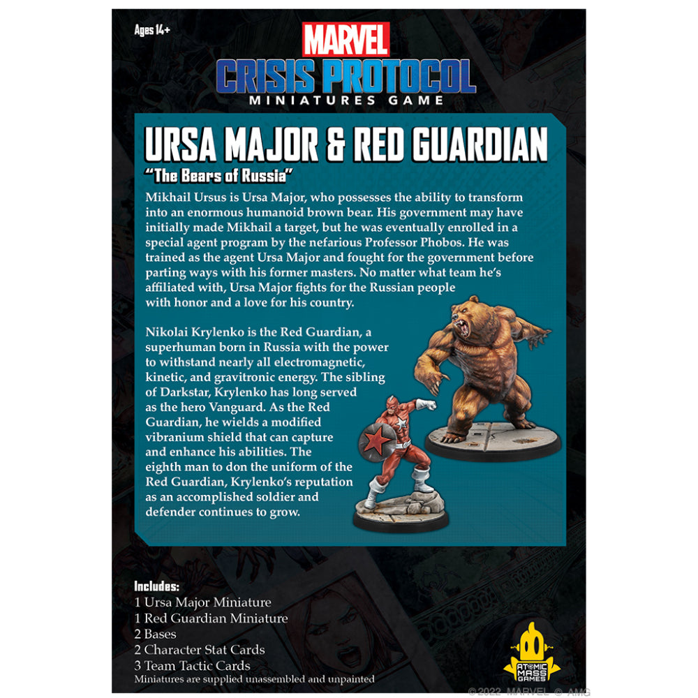 Marvel Crisis Protocol: Red Guardian & Ursa Major