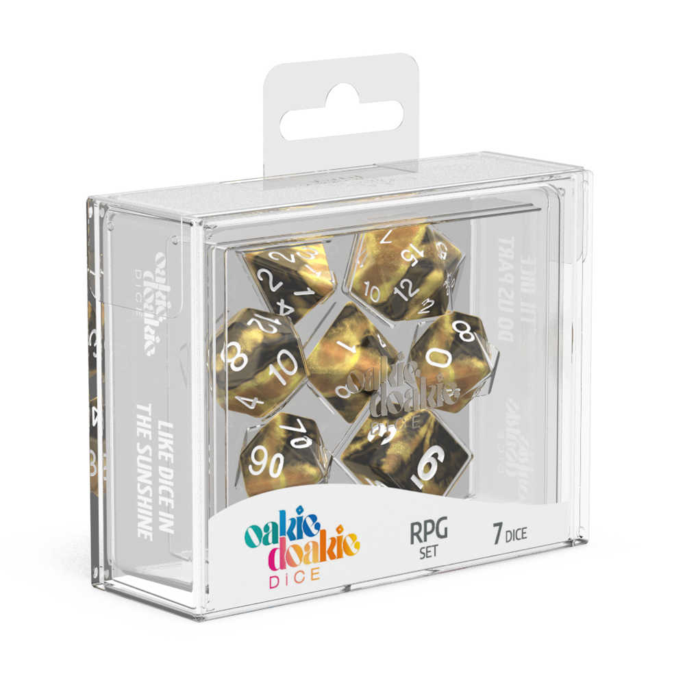 oakie doakie DICE RPG Set Gemidice: Hornet (7)