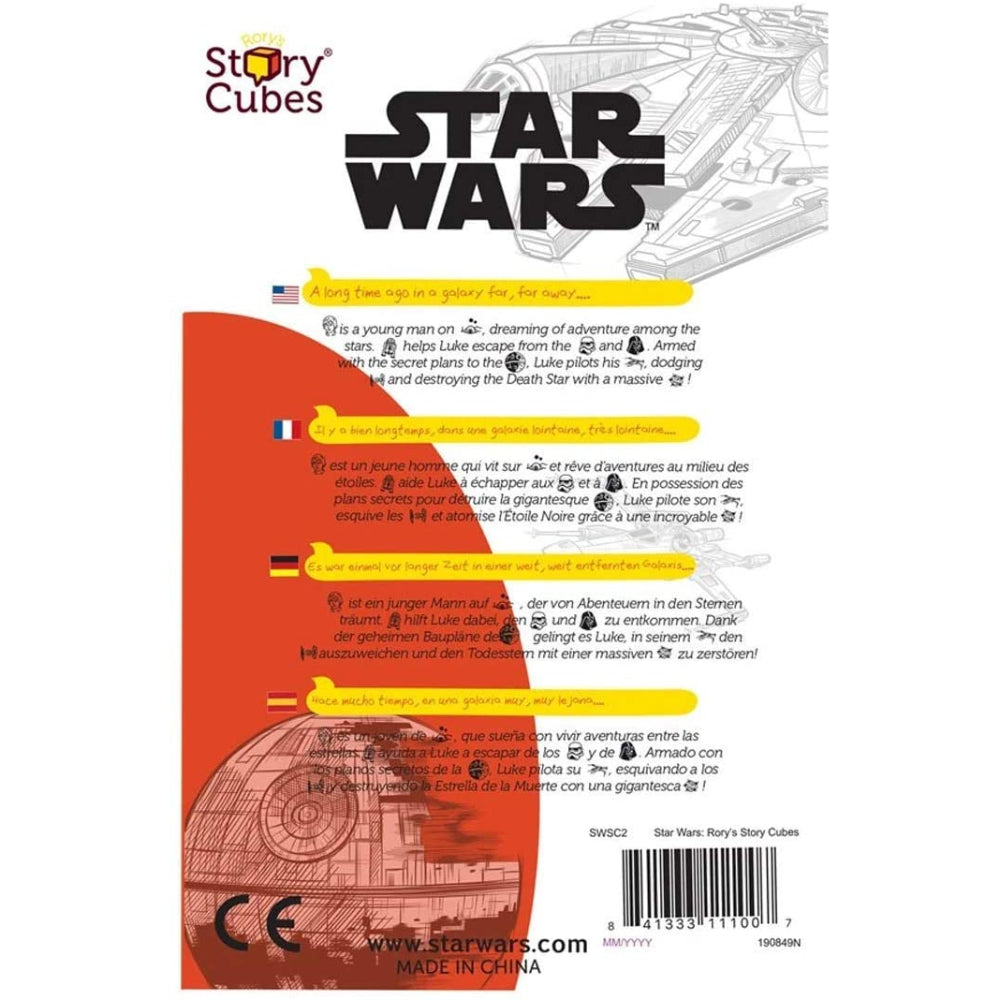 Star Wars: Rory Story Cubes (peg)