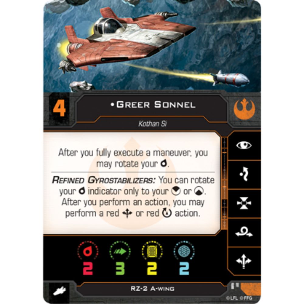 Star Wars X-Wing: 2nd Edition - RZ-2 A-Wing Expansion Pack