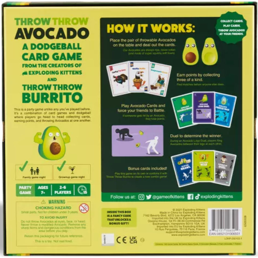 Throw Throw Avocado
