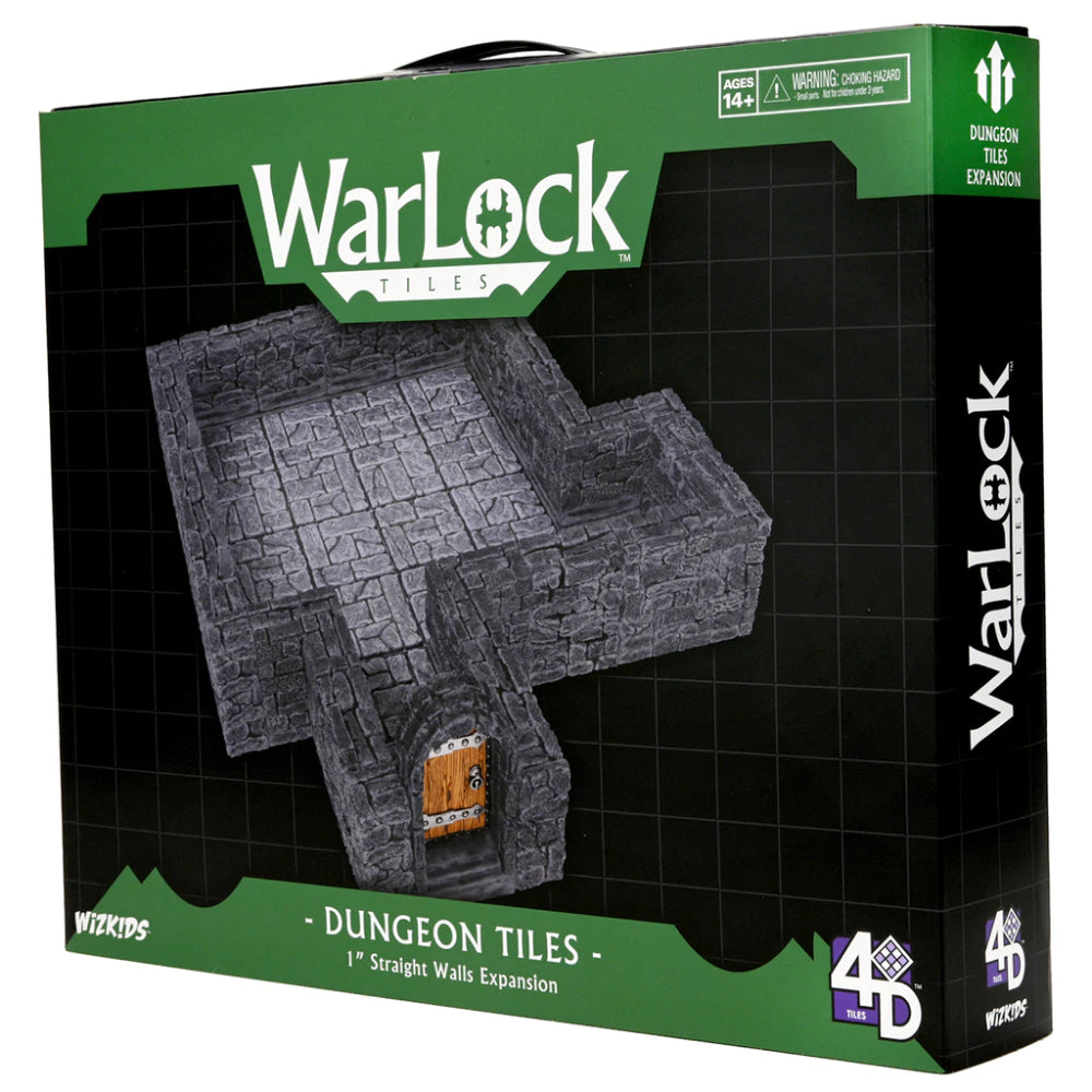 WarLock Tiles: Expansion Pack - Dungeon Straight Walls