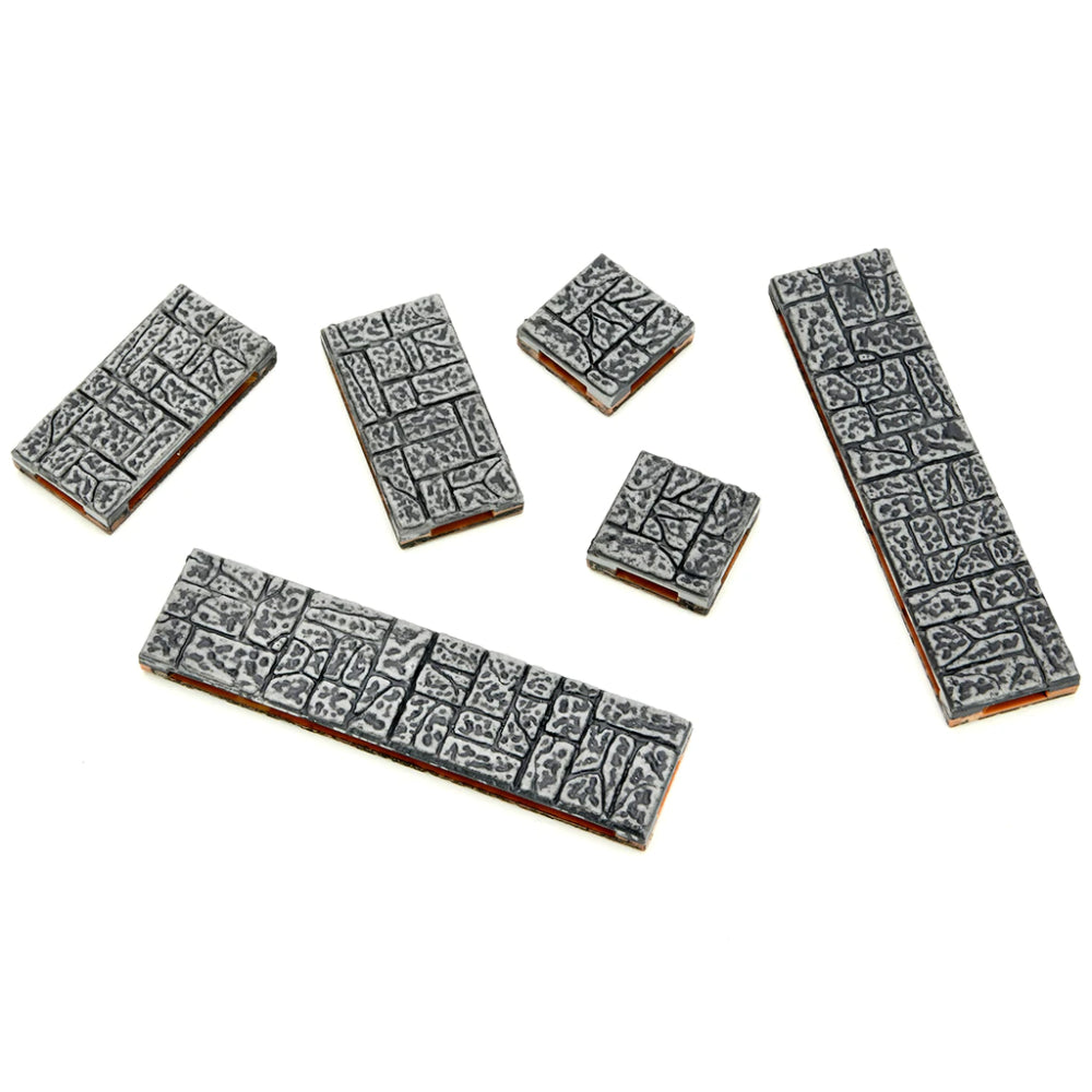 WarLock Tiles: Expansion Pack - Dungeon Straight Walls