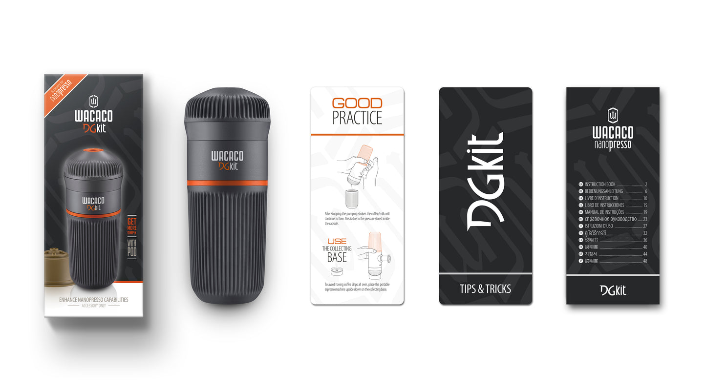DG Adaptor for Nanopresso (Dulce Gusto capsules)
