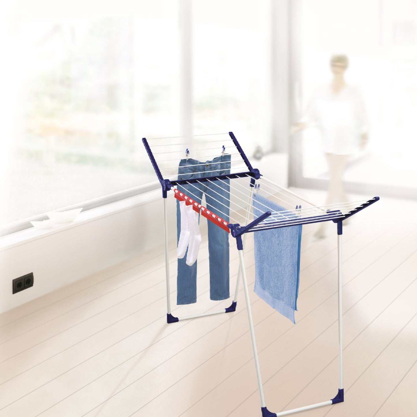 Leifheit Pegasus 150 Solid Slim Laundry Dryer