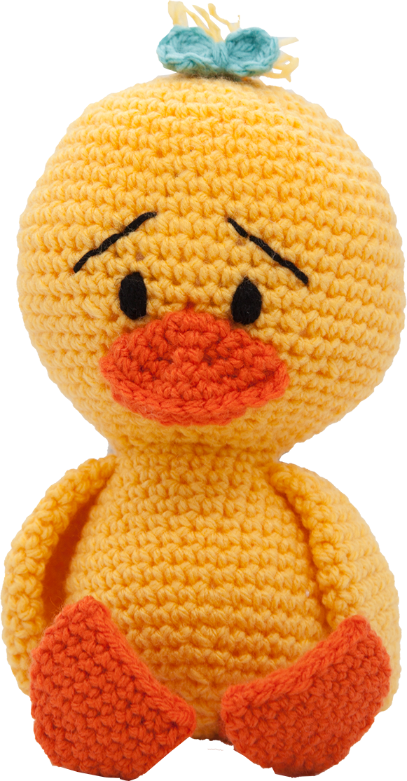 QUACKY DUCK Cuddle Yellow