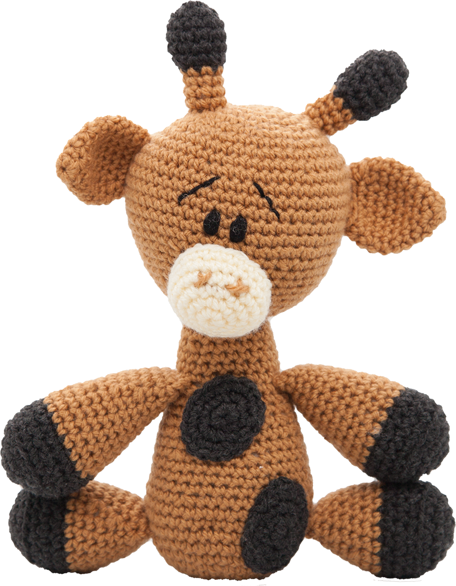 GIO GIRAFFE Cuddle Caramel