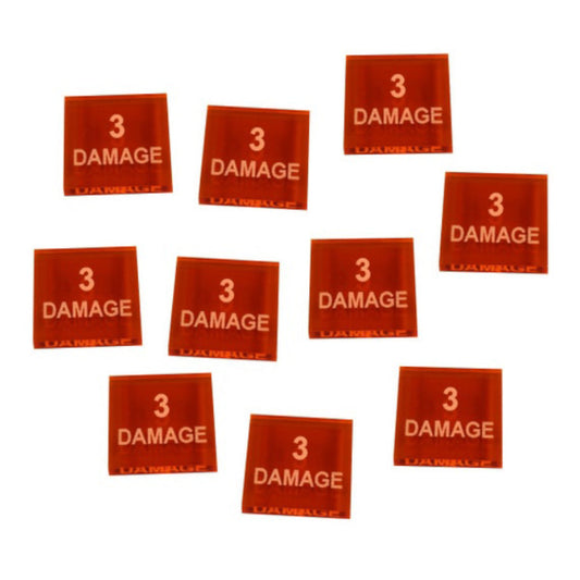 3 Damage Tokens (10)