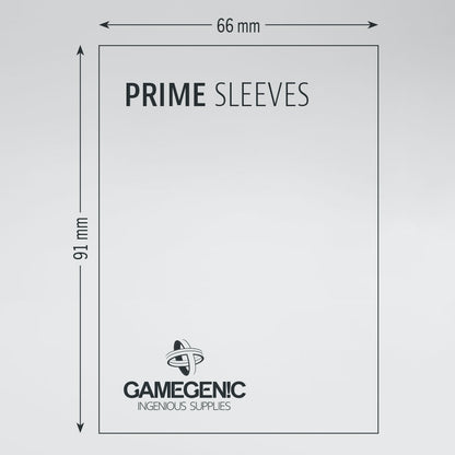 Gamegenic PRIME Sleeves: Standard Card Game (66 x 91 mm)
