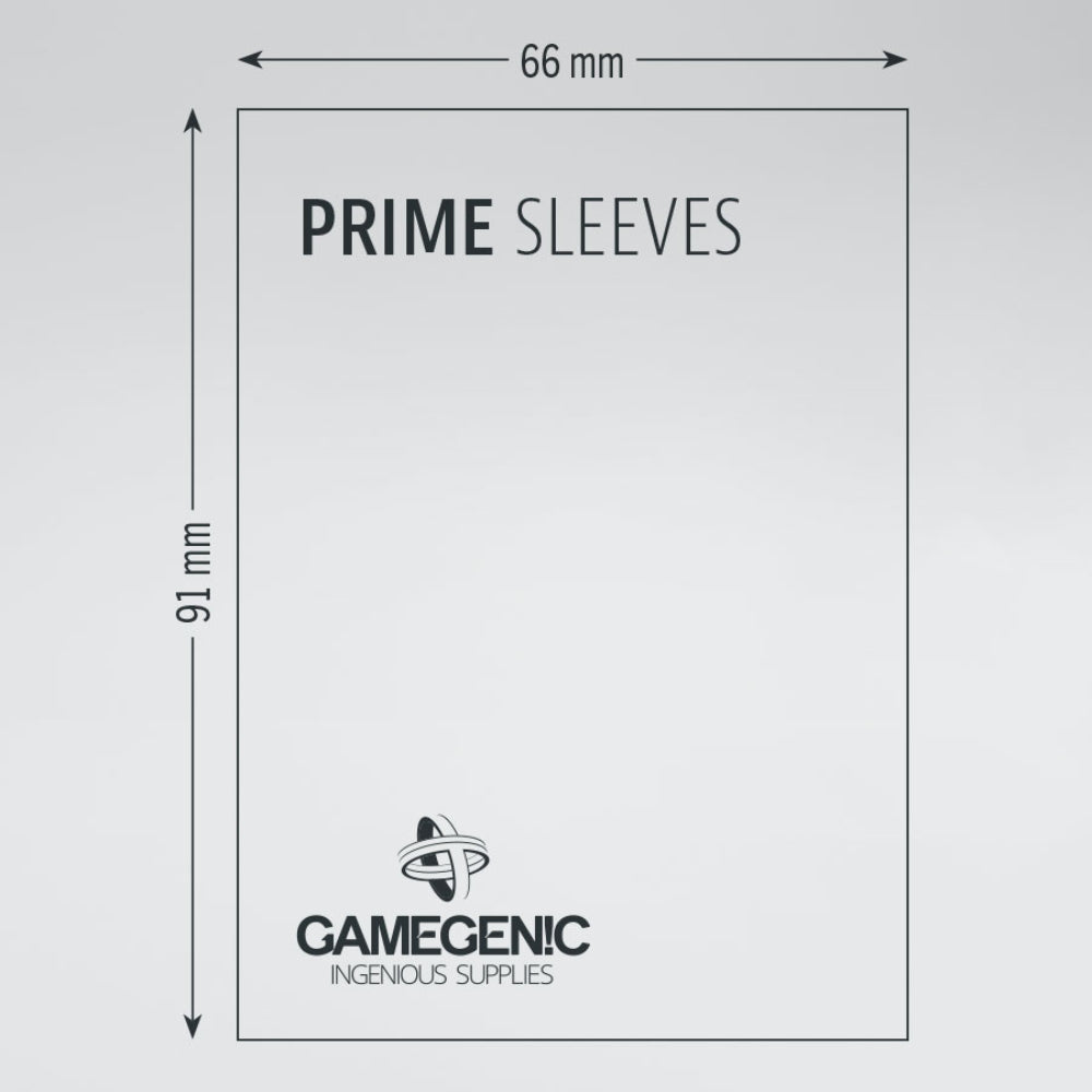 Gamegenic PRIME Double Sleeving Pack: Black (100)