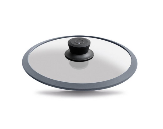 Squality Glass Lid With Steam Release Vent 24cm - Grey