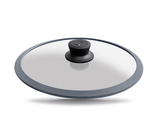 Squality Glass Lid With Steam Release Vent 28cm - Grey
