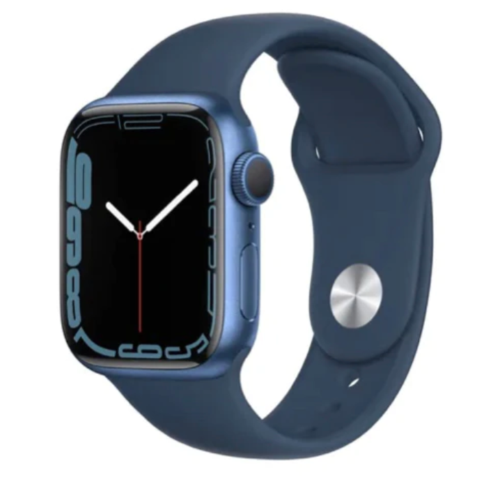 Apple Watch Series 7 (45mm, Blue Aluminium with Abyss Blue Sports Band, GPS) - Pre Owned / 3 Month Warranty