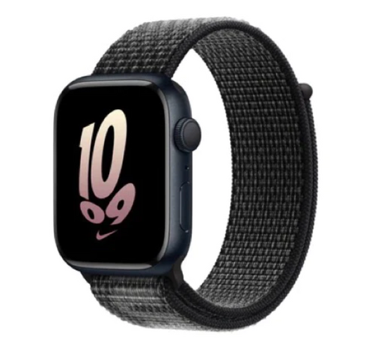Apple Watch Series 5 (44mm, Space Gray Aluminium with Black Velcro Loop, GPS) - Pre Owned / 3 Month Warrranty