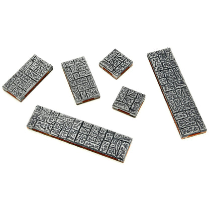 WarLock Tiles: Expansion Pack - Dungeon Straight Walls