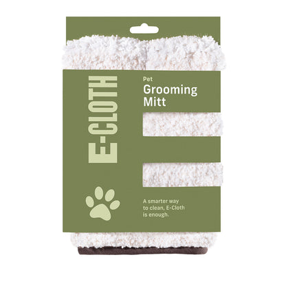 E-Cloth Pet Grooming Mitt -Brown