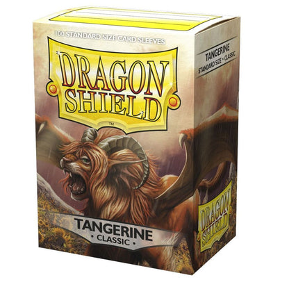 Dragon Shield 100 Classic Sleeves - Tangerine