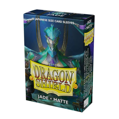 Dragon Shield Matte Sleeves Japanese Size- Jade