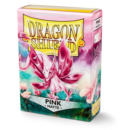 Dragon Shield Sleeves - Standard size - Matte 60 Pink