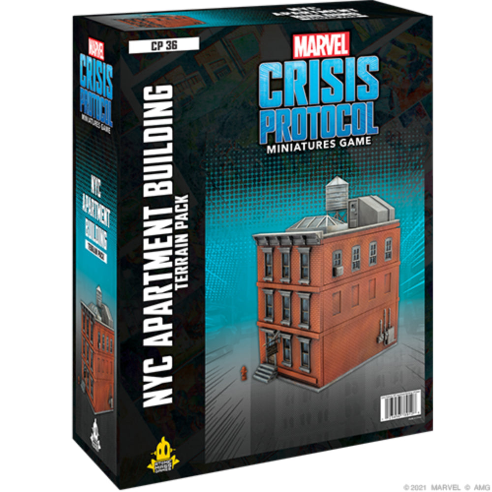Marvel Crisis Protocol: NYC Apartment Building Terrain Pack