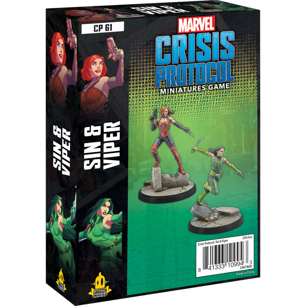 Marvel Crisis Protocol: Sin and Viper