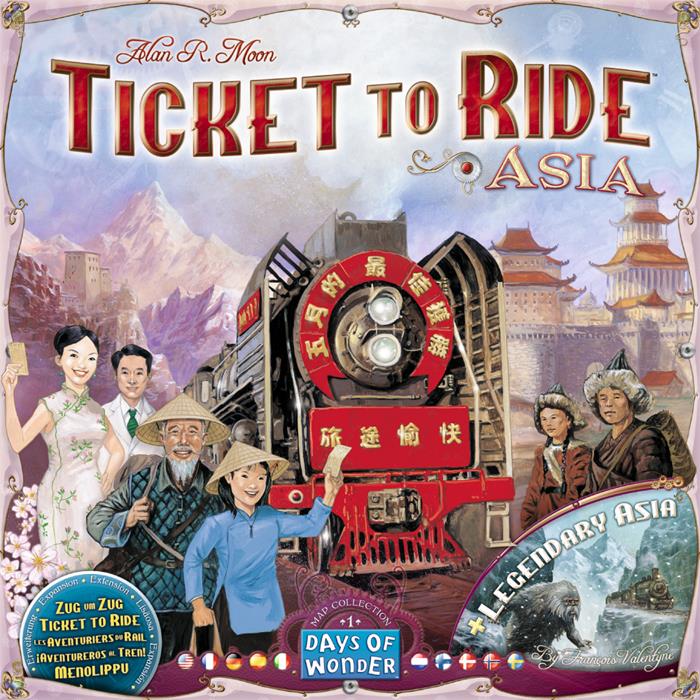 Ticket to Ride Map Collection: Vol 1 - Asia