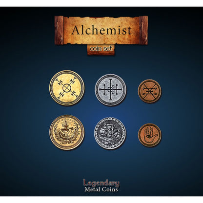 Legendary Metal Coins - Alchemist Coin Set (24 coins)