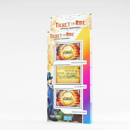 Ticket to Ride US edition Art Sleeves
