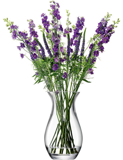 LSA Flower Grand Posy Vase H32cm - Clear