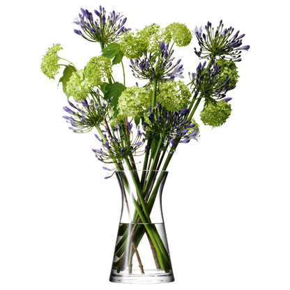 LSA Flower Mixed Bouquet Vase H29cm - Clear