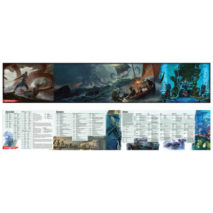 D&D Dungeons Master's Screen Of Ships and the Sea
