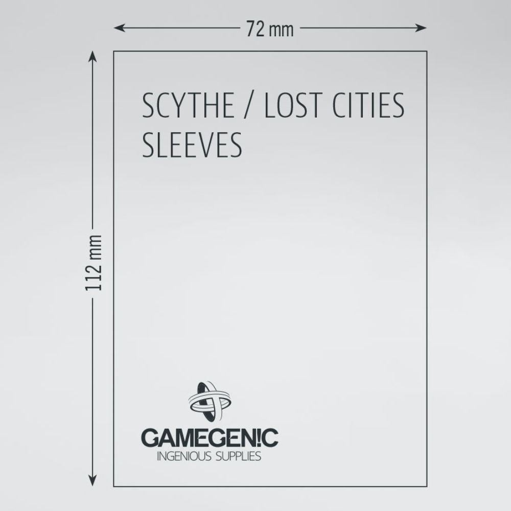 GameGenic - Prime Board Game Sleeves: 72mm x 112mm (Scythe)