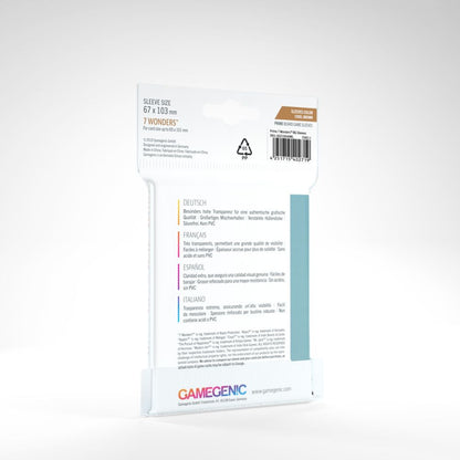 GameGenic - Prime Board Game Sleeves: 67mm x 103mm (7 Wonders)