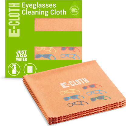 E-Cloth Microfibre Lens Cloth - Orange