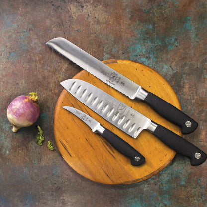 Mercer Culinary Genesis Granton Edge Santoku Knife 18cm