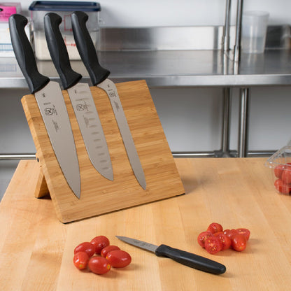 Mercer Culinary Millennia Bamboo 5 Piece Magnetic Board and Knife Set