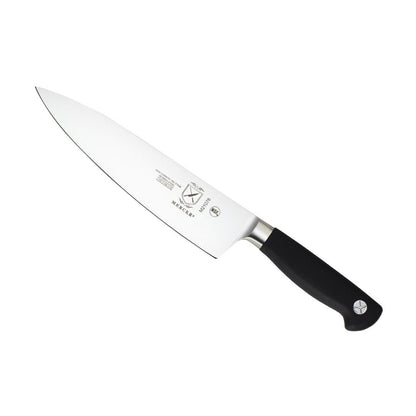 Mercer Culinary Genesis Acacia 5 Piece Magnetic Board and Knife Set