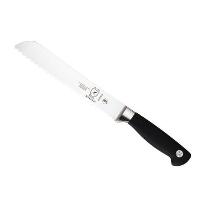 Mercer Culinary Genesis Acacia 5 Piece Magnetic Board and Knife Set