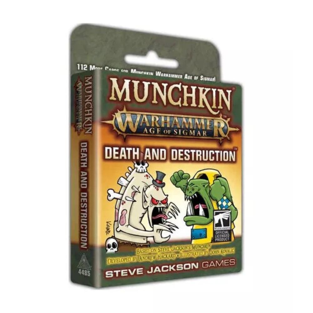Munchkin: Munchkin Warhammer AOS - Death and Destruction