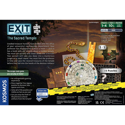 EXIT: The Sacred Temple PUZZLE