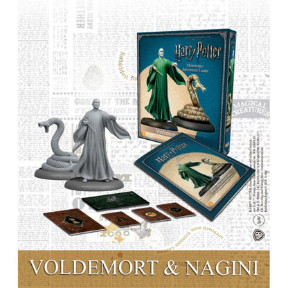 Harry Potter Miniature Game: Lord Voldemort & Nagini