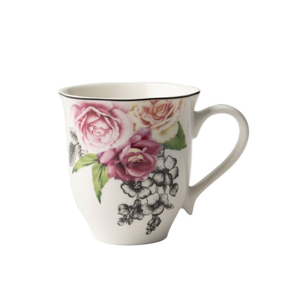 Jenna Clifford Wavy Rose Mug Set of 4