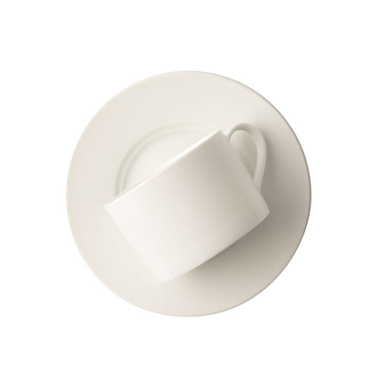 Omada Maxim Super White Cup & Saucer 4pce in gift box