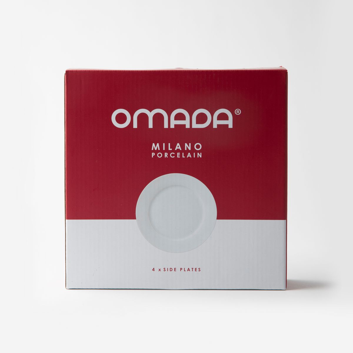 Omada Maxim Super White 4pce Side Plate Set in gift box
