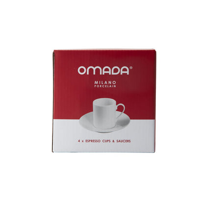 Omada Maxim Super White Espresso C&S 4pce in gift box