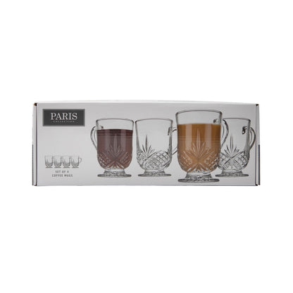 Paris Coffee Mug 300ml Set of 4