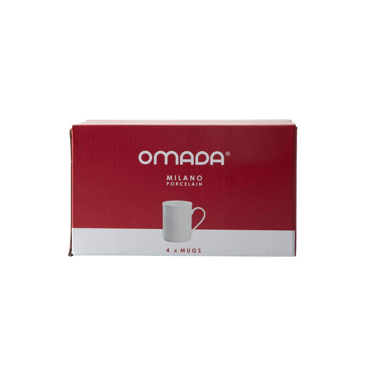 Omada Maxim Super White Mug 4pce Set in gift box